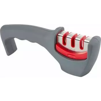Точилка для ножей Tefal Sharpener Ingenio Sharpener Нескользящая, удобная для захвата, 3 уровня, серая K25805