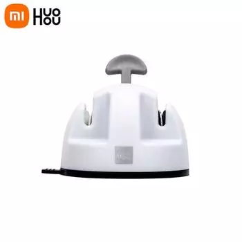 Точилка для ножей Xiaomi HUOHOU, мини-точилка для ножей с двумя колесами, кухонный гаджет, заточка точильного камня, точильный камень для кухни