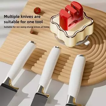 Точилка с присоской Dopamine, бытовая, быстрая, ножницы, кухонный нож, точилка из вольфрамовой стали, керамическая точилка для кухни 1PCS