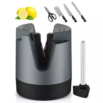 Точилки для ножей из вольфрамовой стали, ручной карманный инструмент для заточки ножей с присоской, полировальный стержень для кухонных ножей