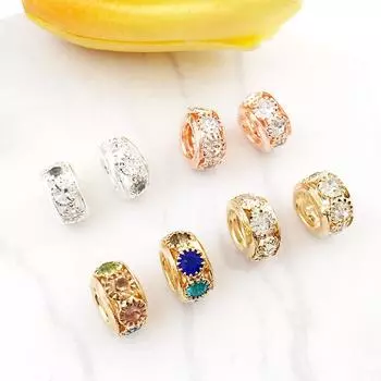 Точки Дрель 5 шт. модные большие отверстия DIY браслет из бисера креативные ювелирные аксессуары интервальные бусины бусины