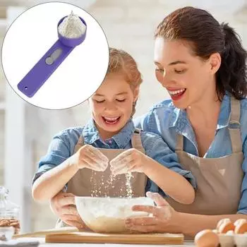 Точная мерная ложка для порошка с воронкой-слайдером, удобная мерная ложка для моющего средства с протеином и кофе A зелёный