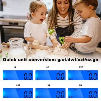 Точные электрические кухонные весы, кофейные весы, весы для еды, многофункциональные почтовые весы 1kg серебряный