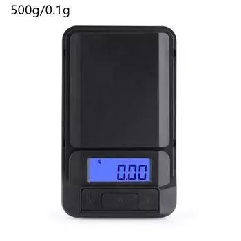 Точные электронные ювелирные весы в граммах Прецизионные весы Портативные Функция калибровки Сверхчеткий дисплей Кухонные весы