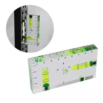 Точные измерения Прозрачный уровень для точного выравнивания и измерений Прочная конструкция