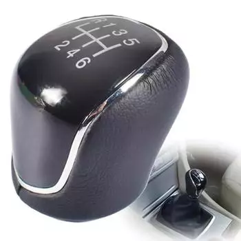 Точные переходы салона автомобиля 6-ступенчатая ручка переключения передач автомобиля ручка переключения передач из АБС-пластика удобная ручка простая установка CHINA