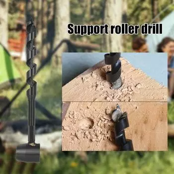 Точные различные характеристики. Высокотвердая шнековая бита. Многофункциональная наружная металлическая деревообрабатывающая дрель. Оборудование для мастерской. 25