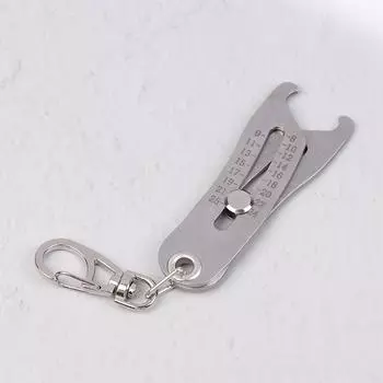 Точный брелок для проверки размера резьбы Портативный штангенциркуль Метрический/Имперский шестигранный гаечный винт Размер резьбы Инструменты для измерения onesize