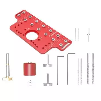 Точный дизайн сверления Руководство по сверлению Шаблон Отверстия Кондуктор Полка Штифт Калибр