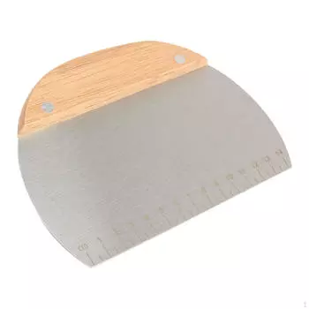 Точный нож для пиццы из нержавеющей стали с удобными измерительными приборами Round