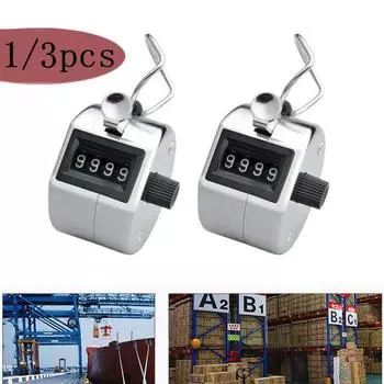 Точный ручной счетчик кликеров для подсчета посетителей на концертах и стадионах 1pcs