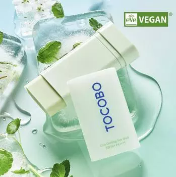 TOCOBO Cica охлаждающий солнцезащитный крем SPF50+ PA++++ 18 г