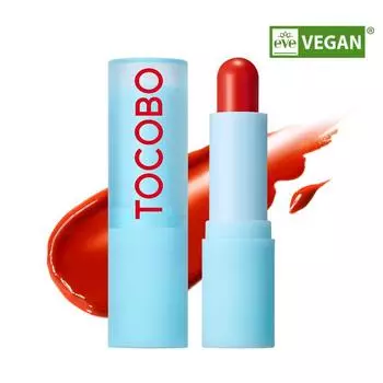 Tocobo Glow Ritual & Glass Tinted Lip Balm 3,5 г, 013 Tangerine Red, 1 шт.