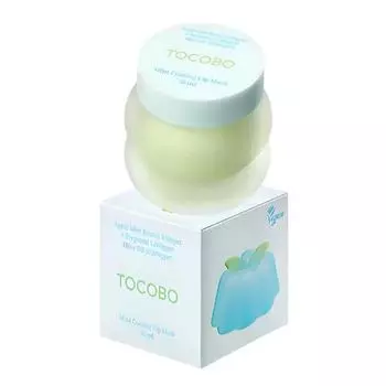 TOCOBO Охлаждающая маска для губ с мятой 20 мл