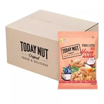 Today Nut Nut Handful Honey Walnut Economical Type, 20g, 50 pieces, Korean nuts