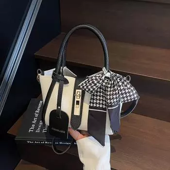 Today s popular women s high-end bags, new fashionable summer messenger bags, versatile backpacks чёрный