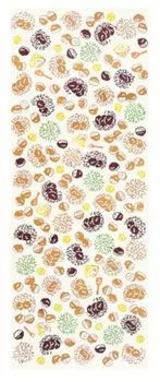 Todaya Shoten Tenugui Chestnut Picking 1513 Nashien-zome (Hand Towel)