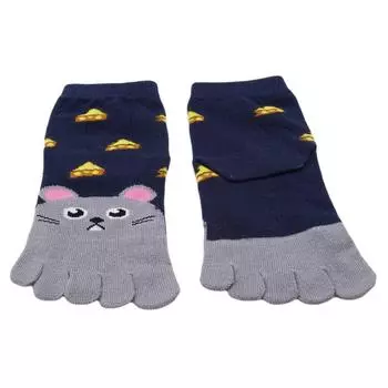 Toe Socks Kids Five Finger Sock Lovely Children Socks Cotton Animal Boys Girls Socks 3-7 years old