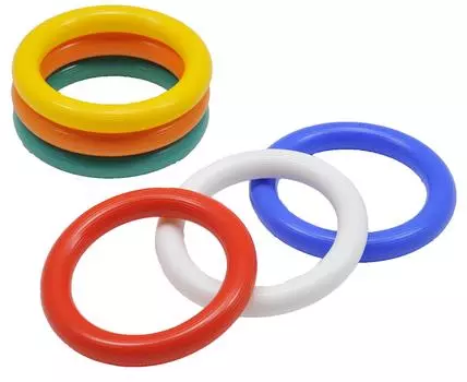 TOEI LIGHT Цветные палочки G1312 6 цветов 1 комплект Толщина 27 мм x Диаметр 19 см Текстурированные