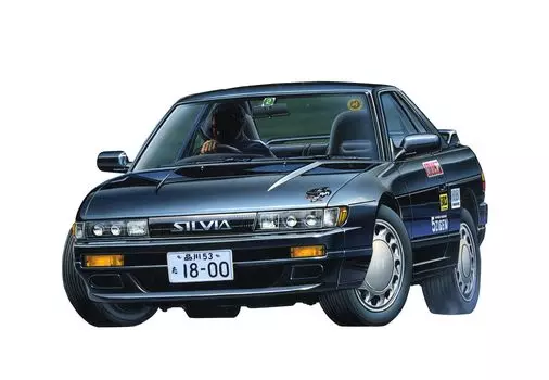 Toge Series Nissan Silvia Plastic Model 1/24 No.23 K’s (S13)
