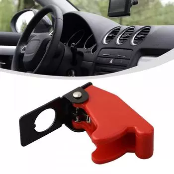 Toggle Switch Cover Protective Car Illuminated With Missile Flick 12mm красный