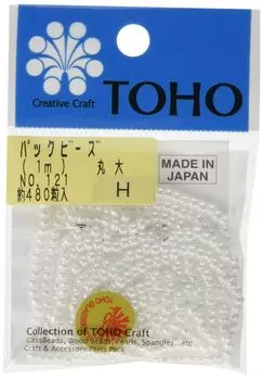TOHO Marudai Beads Threading Beads Outer Diameter 3mm 1m Pack Approx. No.121
