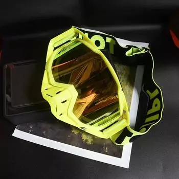 TOIIPL мужские мотоциклетные очки для мотокросса, эндуро, противотуманные велосипедные очки для езды на велосипеде, MX MTB, солнцезащитные очки для верховой езды, лыжные очки ализарин красный