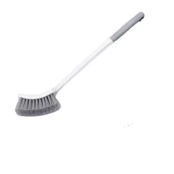 Toilet Brush Toilet Brush Placer Cleaning No Dead Ends Round Head Brush with Base Toilet Brush Household Bathroom