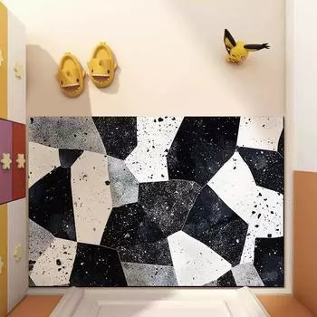 Туалет Диатомовые Граффити о Бытовой Впитывающий Коврик Для Ног Коврик Туалет Коврик Для Ванной Комнаты Впитывающий Нескользящий 40 * 60CM Diatom Mud