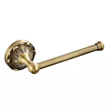 toilet paper holder Antique copper process simple roll bar European style paper towel holder Bathroom accessories