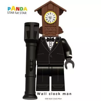 Toilet People s War Monitor Titan Clock Man Little Man TV Man Audio Man Building Blocks Boy Assembling Toys DL008