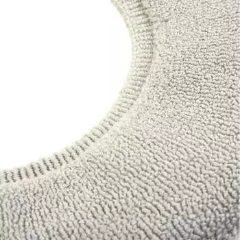 Toilet Seat Cover Mat Bathroom Toilet Pad Cushion With Handle Thicker Soft Washable Winter Warm Bathroom Toilet Accessories розовый