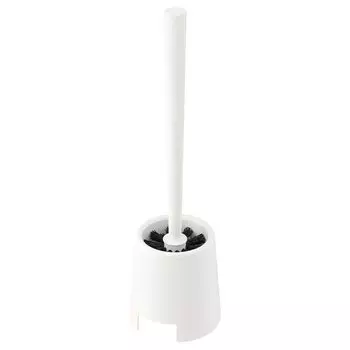toilet white IKEA BOLMEN brush/holder / [IKEA] (60165615)