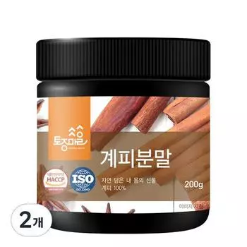 Tojong Village HACCP cinnamon powder, 200g, 2 units,Korean health food