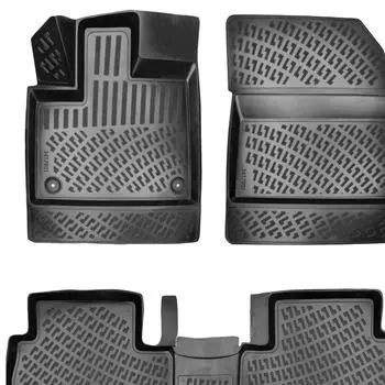 Тойота Проас Сити (после 2019 года) Высококачественные и прочные резиновые автомобильные коврики — без запаха, нескользящие, долговечные.