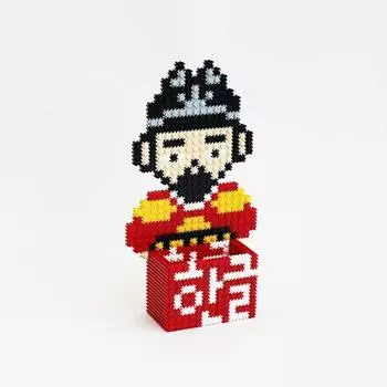 Tok Tok Block King Sejong Hangul Consonant Block Set