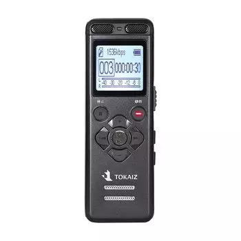 TOKAIZ Voice Small IC Долговременный автоматический перезаряжаемый диктофон, диктофон, запись, встроенный динамик, TIC-V36