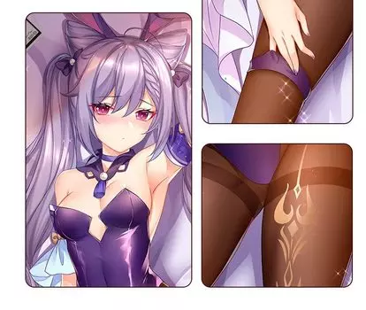 Tokiharu Bunny Girl 2WAY Tricot Body Pillow Cover 160cmx50cm [Genshin]