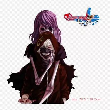 Токийский гуль Awesome Кен Канеки Токийский гуль железные нашивки для одежды, наклейки с аппликацией на одежду, термочувствительная нашивка на заказ