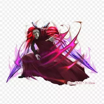 Токийский гуль, не убивающая сова, Кен Канеки, Токийский гуль, железные нашивки для одежды, наклейки с аппликациями на одежду, термочувствительная нашивка на заказ