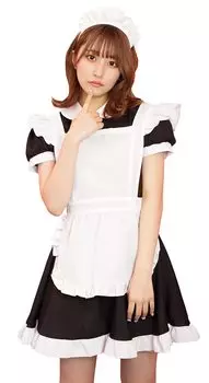 Tokimeki Graffiti Cosplay Sugar Maid M Black [Clear Stone] Womens