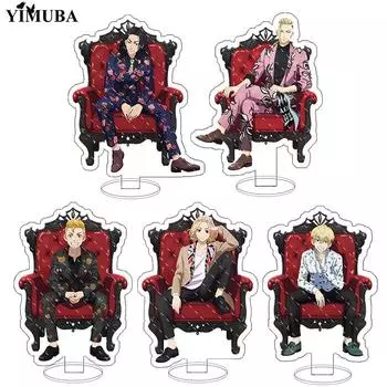 Токио Мстители акриловая подставка модель пластина Майки Дракен Изана Курокава Мицуя Ханма Какучо аниме фигурки стоячий знак 1