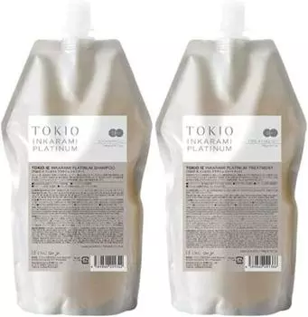 TOKIO Tokio Inkarami Platinum Shampoo 700 мл Лечение 700 г Набор и