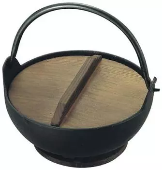 Tokiwa iron Yamaga pot 24cm black painted 413 чёрный