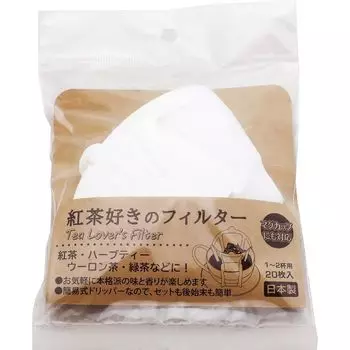 Tokiwa Kougyou Coffee Tea 20 Mug Made in Japan Filter, Lover s Filter, Pieces, White, Disposable, Compatible,