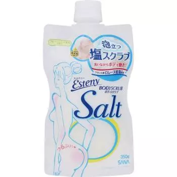 Tokiwa Pharmaceutical Industry Esteny SANA Salty Scrub 350 г Уход за телом для похудения 1) Тщательно намочите кожу, нанесите необходимое количество средства на пораженную область.
