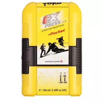 TOKO Ski Snowboard All Purpose Easy Wax Express Pocket Temperature 100 мл 5509263 (Снег 0~-30)