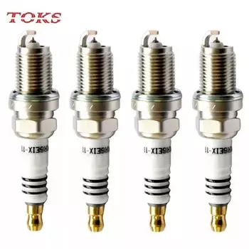 TOKS 4 шт. 90919-01194 двойная платиновая свеча зажигания PK20TR11 подходит для Toyota AVENSIS CAMRY RAV4 Sienna Solara подходит для Lexus ES 4pcs