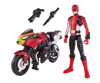 Tokumei Sentai MBAF Red Buster Chida Nick Set Go-Busters &
