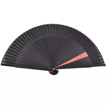 Tokyo Asakusa Takaku Cool Wind Fan Without Dice Sensu Black Black Red Red Fan Japanese Style SENSU-001-RD красный